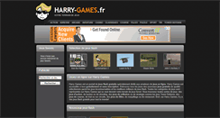 Desktop Screenshot of harry-games.fr