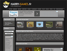 Tablet Screenshot of harry-games.fr